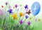image encre paysage la nature  effet ballon c'est un garçon fleurs  edited by me - Free PNG Animated GIF