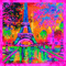 ♡§m3§♡ paris popart landscape colored - png gratuito GIF animata