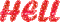 hell glitter text red sparkly - Nemokamas animacinis gif animuotas GIF