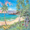 springtimes beach summer animated background - Бесплатный анимированный гифка анимированный гифка