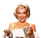 Marilyn the Queen - bezmaksas png animēts GIF