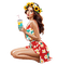 summer woman - besplatni png animirani GIF