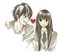 Sawako and kazehaya ❤️ elizamio - 免费PNG 动画 GIF