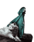 kikkapink gothic dark woman wolf white - бесплатно png анимированный гифка