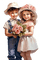 Couple d'enfants - gratis png animeret GIF