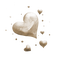 soave deco valentine heart scrap bubble heart - PNG gratuit GIF animé