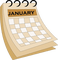 january calendar - bezmaksas png animēts GIF