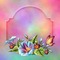 image encre couleur effet cadre bon anniversaire fleurs texture papillon mariage arc en ciel edited by me