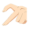 Hand heart - nemokama png animuotas GIF