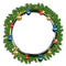 christmas noel frame cadre branch - Free PNG Animated GIF