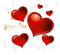 Kaz_Creations Valentine Deco Love  Hearts Text - PNG gratuit GIF animé