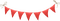 kikkapink deco flag border frame polka dot red - Free PNG Animated GIF