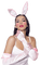 Kaz_Creations Woman Femme Easter - gratis png animeret GIF