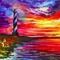 loly33 fond phare painting - 免费PNG 动画 GIF