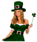 Kaz_Creations  St.Patricks Day  Woman Femme - Free PNG Animated GIF