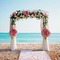 Beach Wedding Arch - nemokama png animuotas GIF