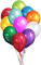 soave deco birthday balloon rainbow - Free PNG Animated GIF