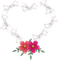 Kaz_Creations Deco Flowers Ribbons Bows Heart Love Colours
