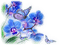 blue flower - nemokama png animuotas GIF