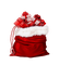 Christmas bag Santa Claus Gifts_Noël sac Père Noël Cadeaux - PNG gratuit GIF animé