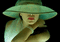 femme chapeau - GIF animado gratis GIF animado