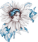 soave woman vintage fantasy flowers sunflowers - Free PNG Animated GIF