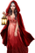 fantasy  woman in red by nataliplus - png gratis GIF animado