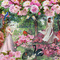 Le jardin fleuri - GIF animé gratuit