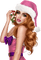 christmas woman by nataliplus - png gratis GIF animado