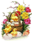 SOAVE EASTER ANIMALS vintage pink yellow - 無料png アニメーションGIF